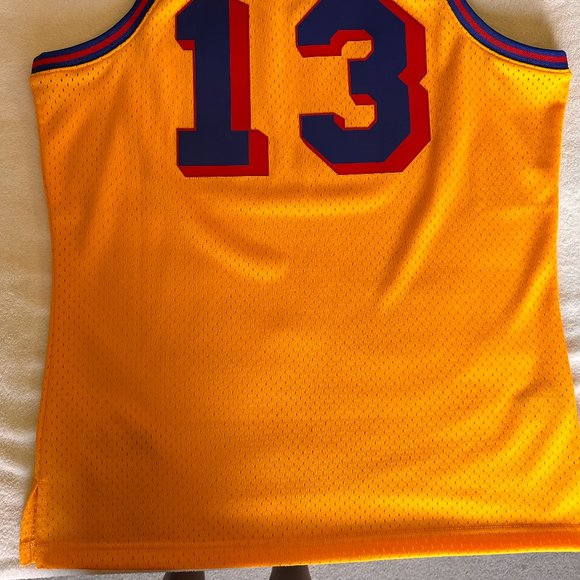 Warriors Wilt Chamberlain Jersey (Mitchell&Ness) - Picture 4 of 4
